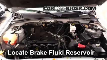 2012 Ford Escape XLT 2.5L 4 Cyl. Brake Fluid Add Fluid